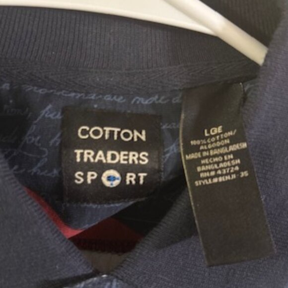 COTTON TRADERS SPORT Polo Size L - Picture 3 of 3